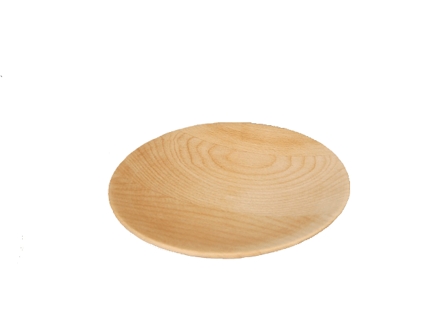 Wooden plate.